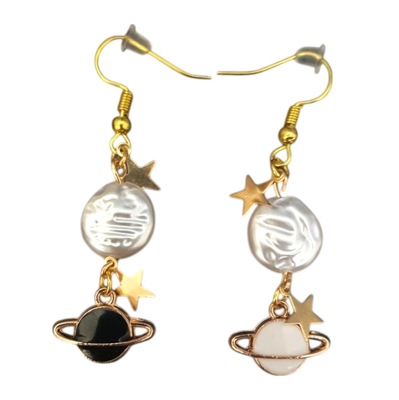 Treasure No. 002 (handmade earrings)