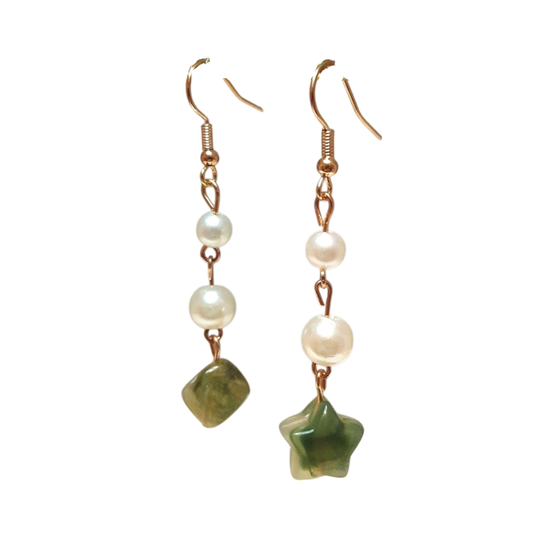 Treasure No. 124 (handmade earrings)