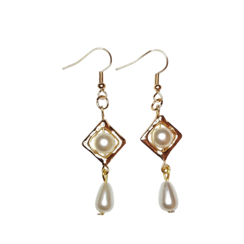 Treasure No. 130  (handmade earrings)