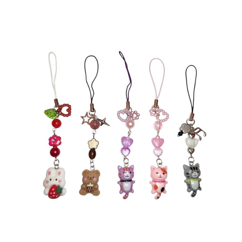 Treasure No. 001 (handmade phone charms)