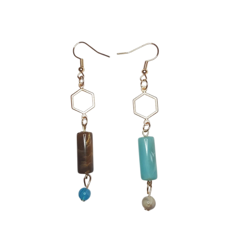 Treasure No. 122 (handmade earrings)