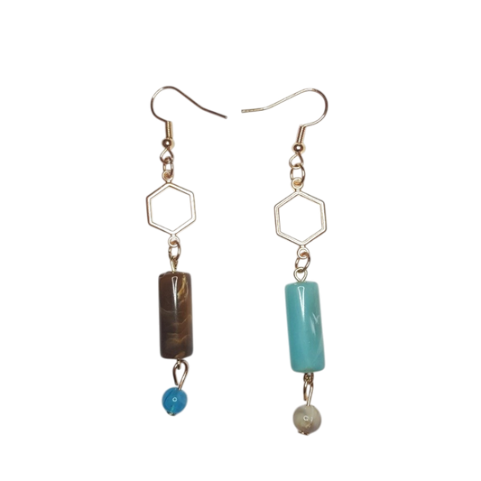 Treasure No. 122 (handmade earrings)