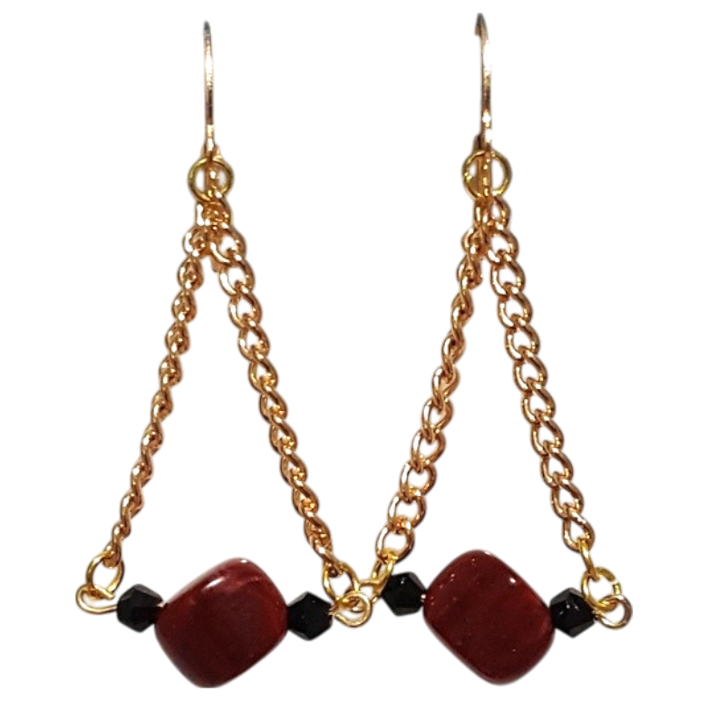 Treasure No. 039 (handmade earrings)