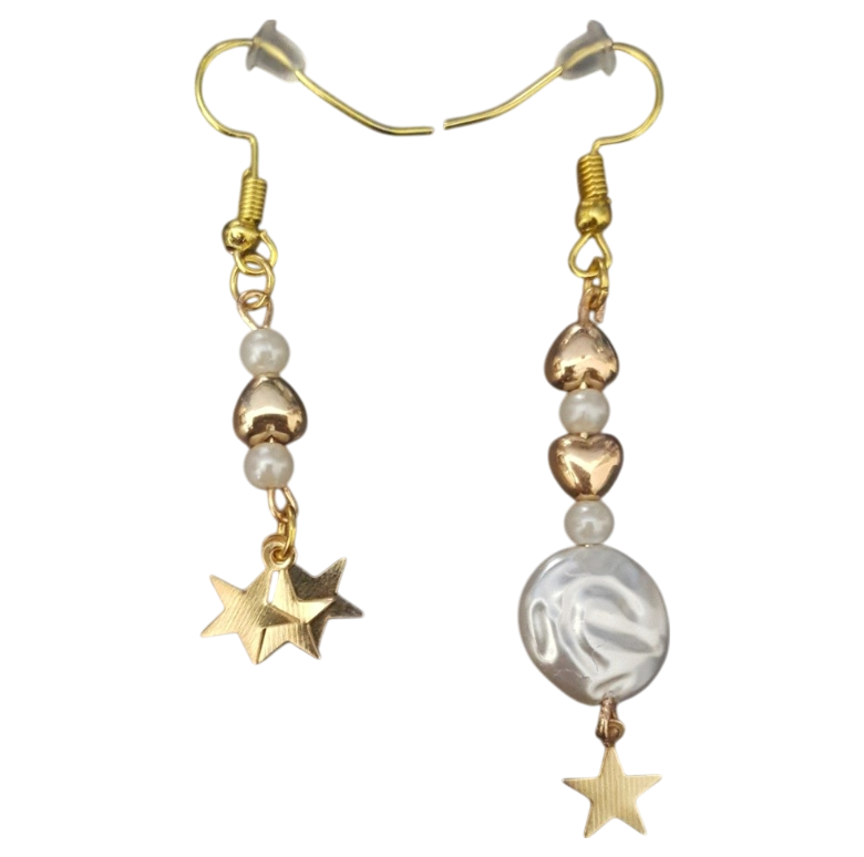 Treasure No. 006 (handmade earrings)