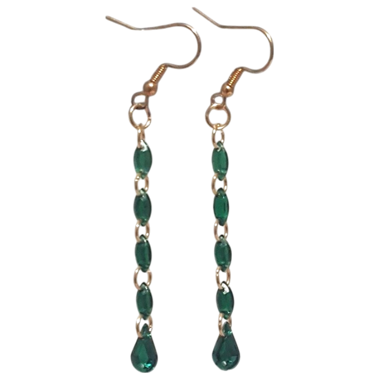 Treasure No. 055 (handmade earrings)