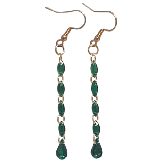 Treasure No. 055 (handmade earrings)