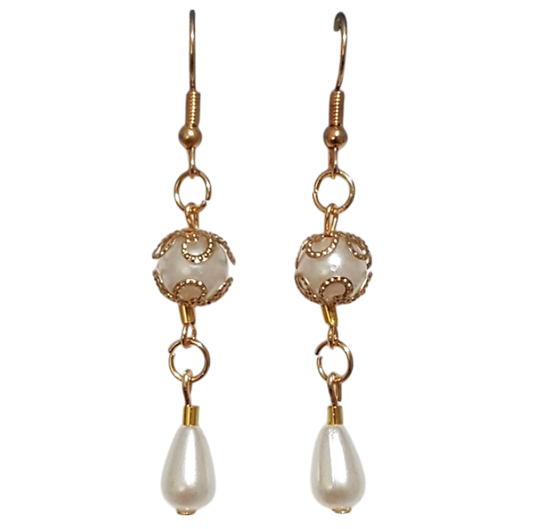 Treasure No. 067 (handmade earrings)