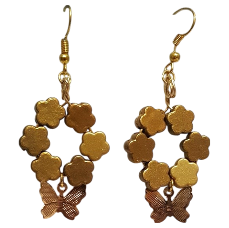 Treasure No. 092 (handmade earrings)