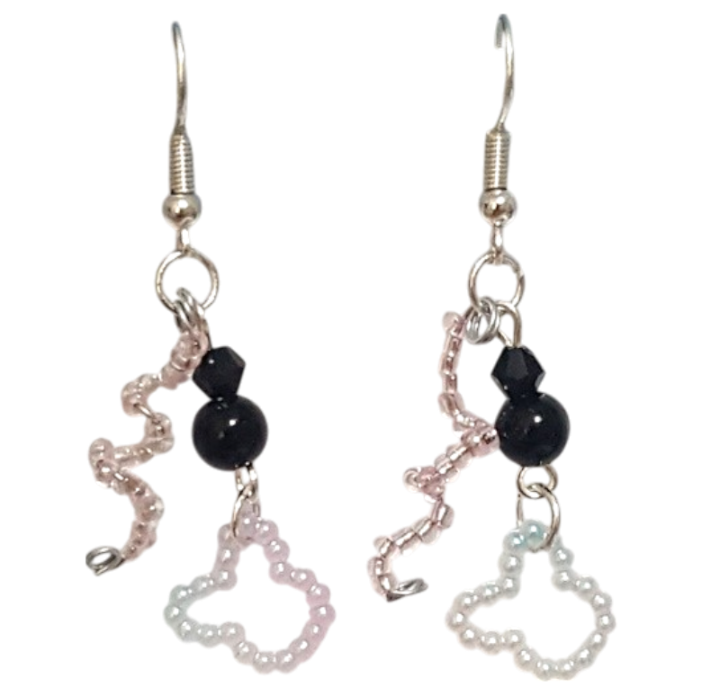 Treasure No. 102 (handmade earrings)