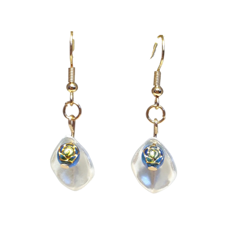 Treasure No. 114 (handmade earrings)