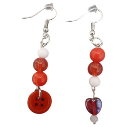 Button Earrings