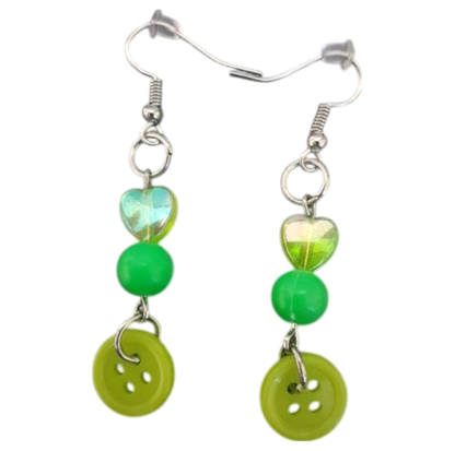 Button Earrings