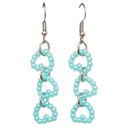 Pearl Hearts Earrings
