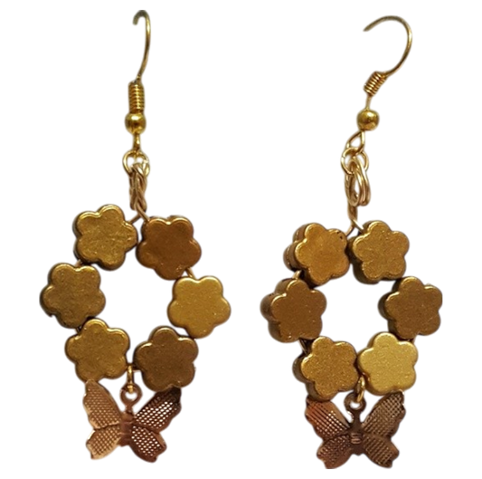 Treasure No. 092 (handmade earrings)
