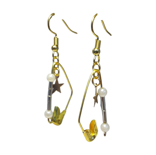 Treasure No. 112 (handmade earrings)