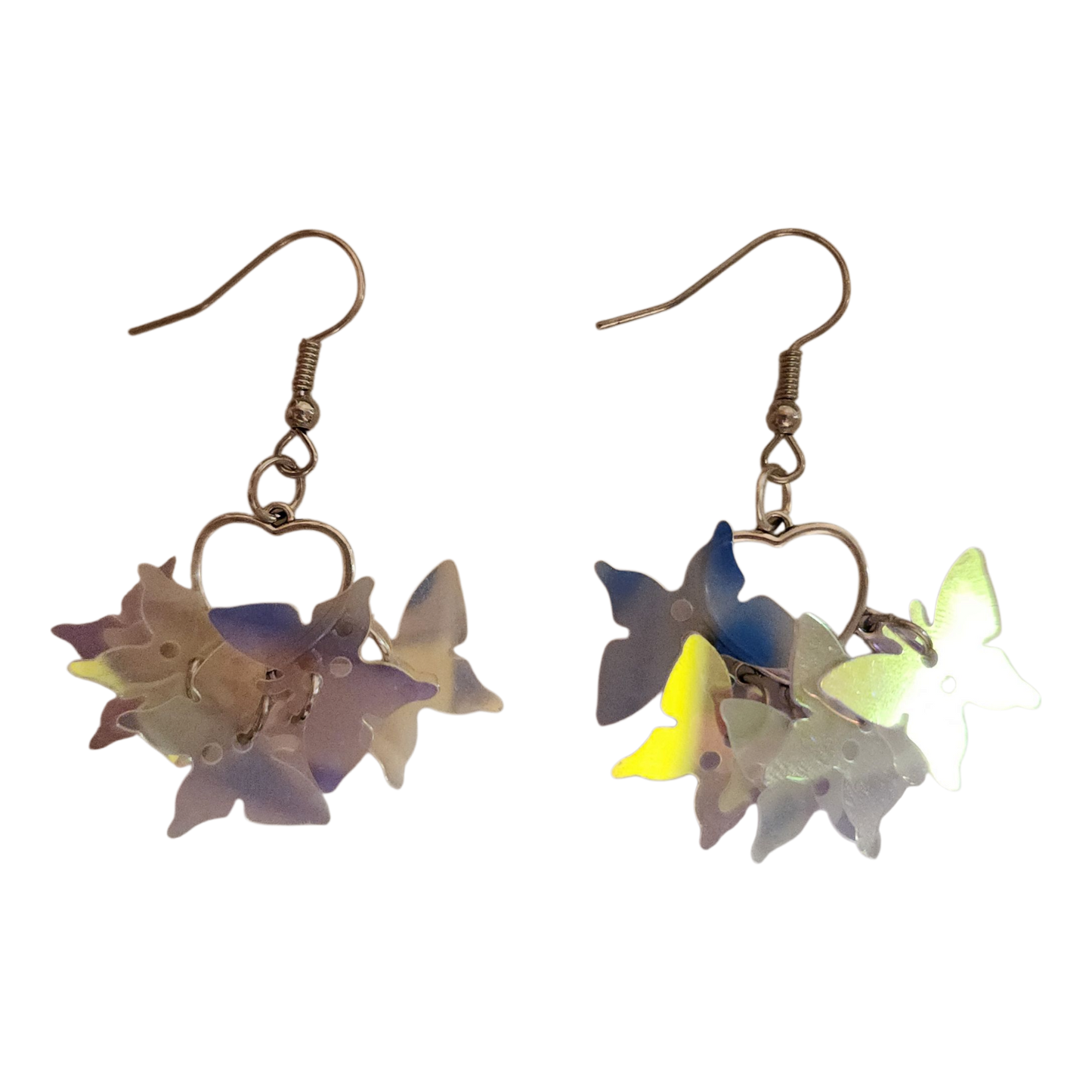 Iridescent Butterflies Earrings