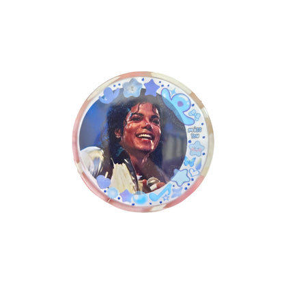MJ Deco Button Pins