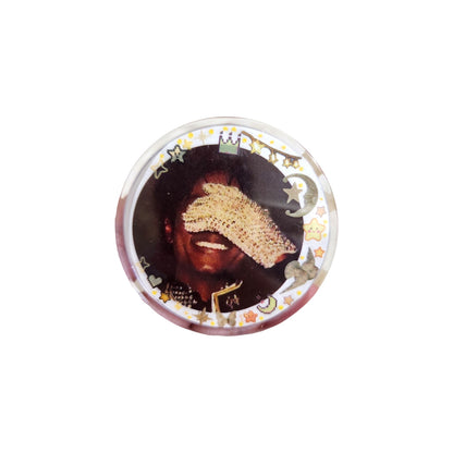 MJ Deco Button Pins