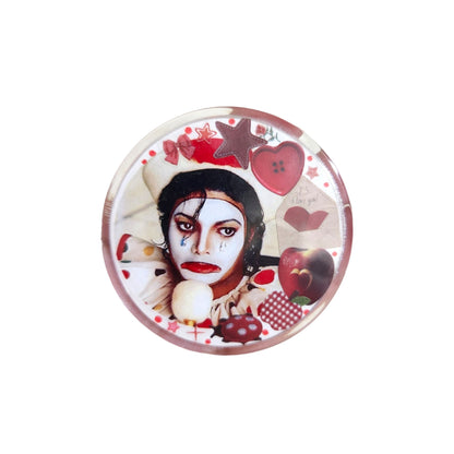MJ Deco Button Pins